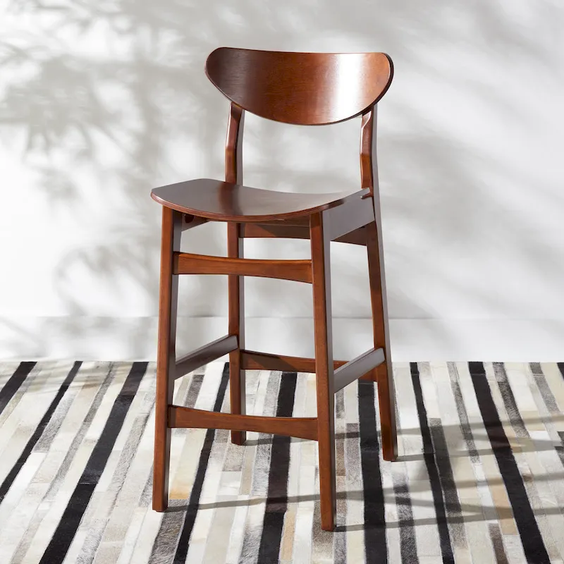 SAFAVIEH Glennie Counter Stool - 17 W x 23 D x 38 H - 17Wx23Dx38H