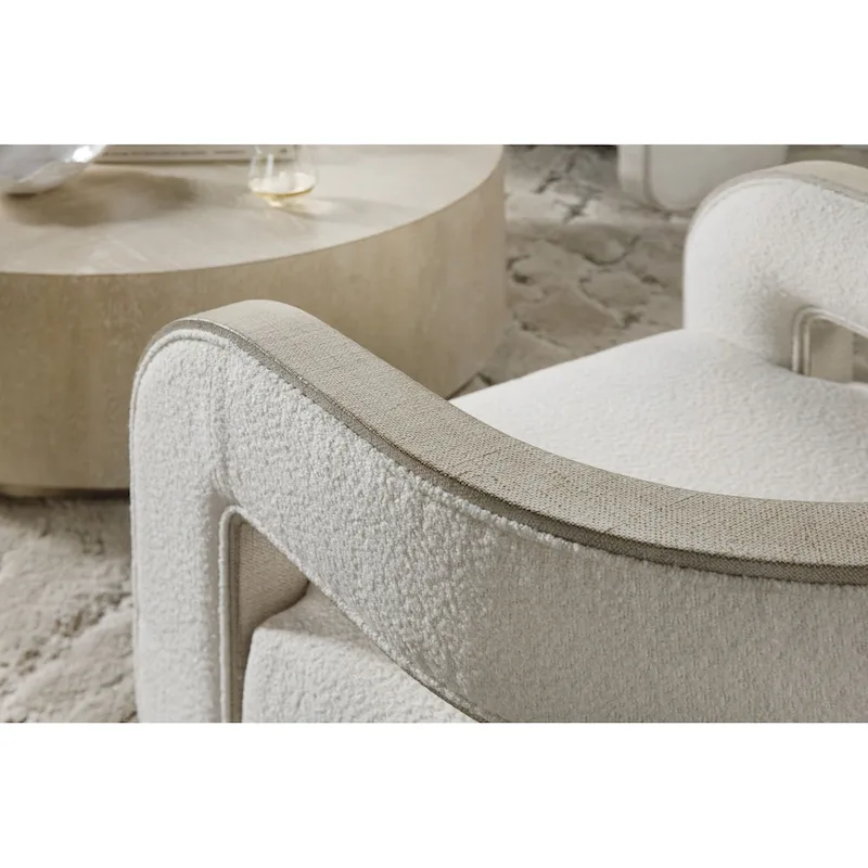 Hooker Furniture Cascade 28 Wide Modern Zen Upholstered Accent Chair