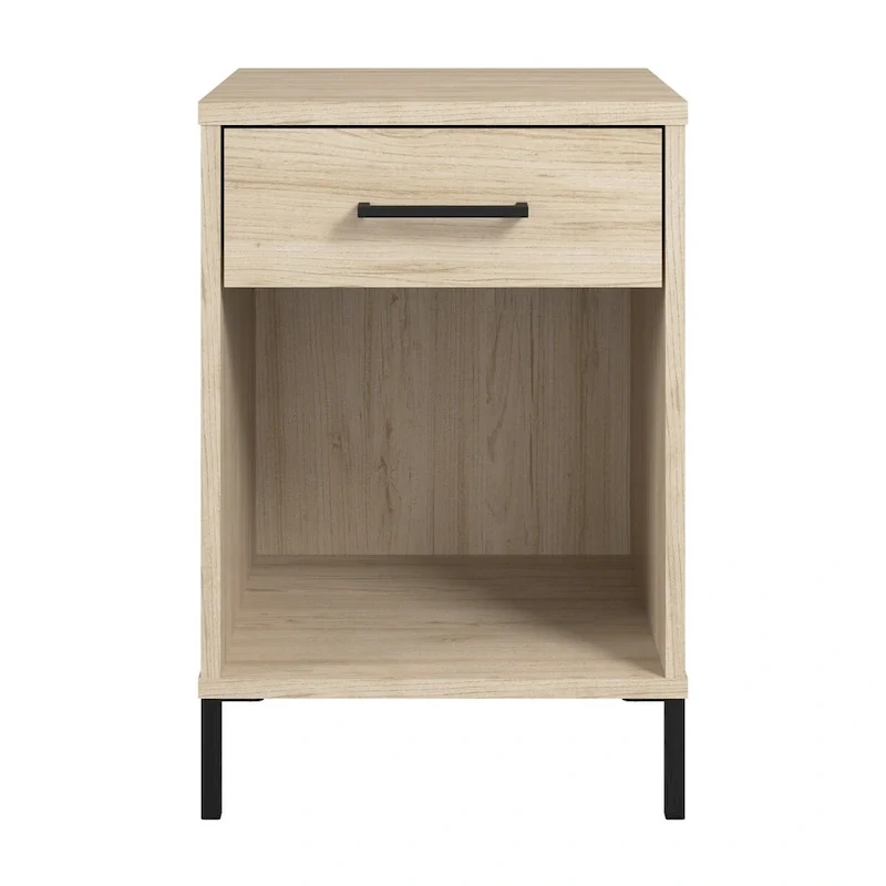 Bush Furniture Essence Living Room End Table with Drawer