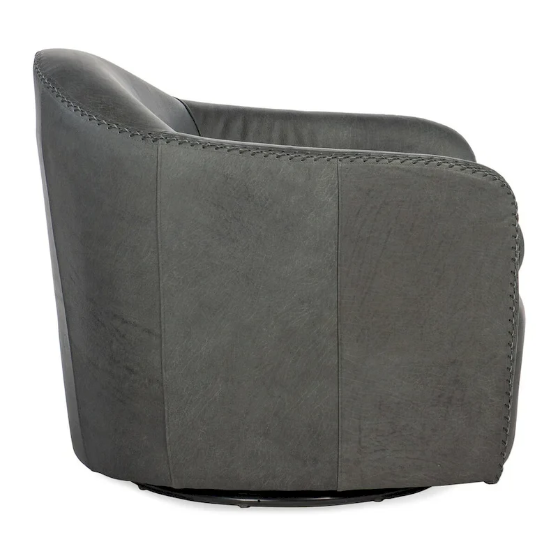 Hooker Furniture CC533-SWIVEL-CLUBE-CHAIR Roper 29 Wide Club Chair - Blue Steel