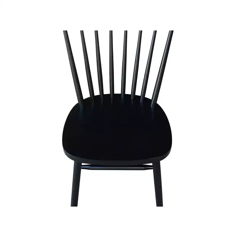 International Concepts Copenhagen Armless Chair with Plain Legs