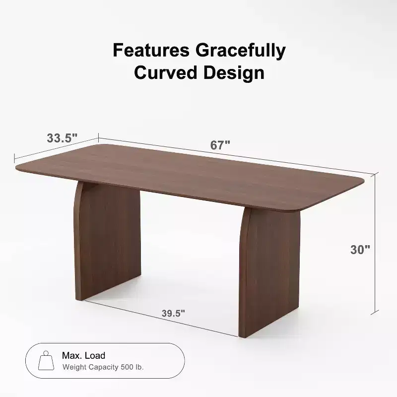 Modern Wood Dining Table