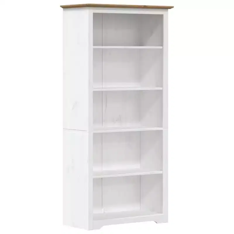 vidaXL Bookcase BODO Engineered Wood Modern Living Room Storage Home Bookshelf