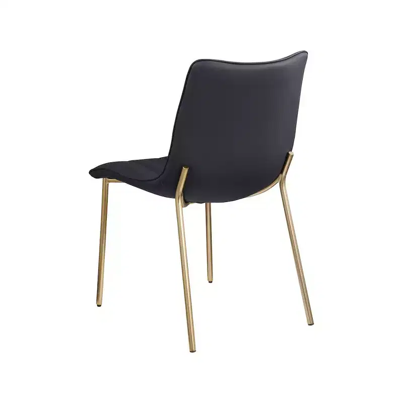 Meridian Furniture,Isla Vegan Leather Dining Chair, Set of 2