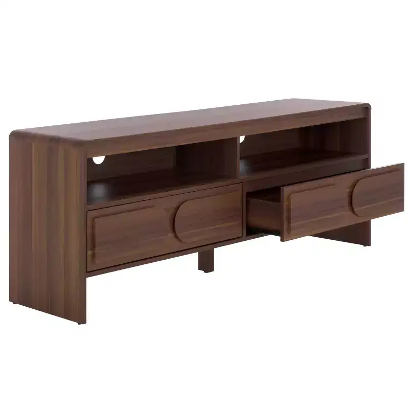 Arsenio 2 Drawer 2 Shelf Media Stand - MED3100 - Safavieh