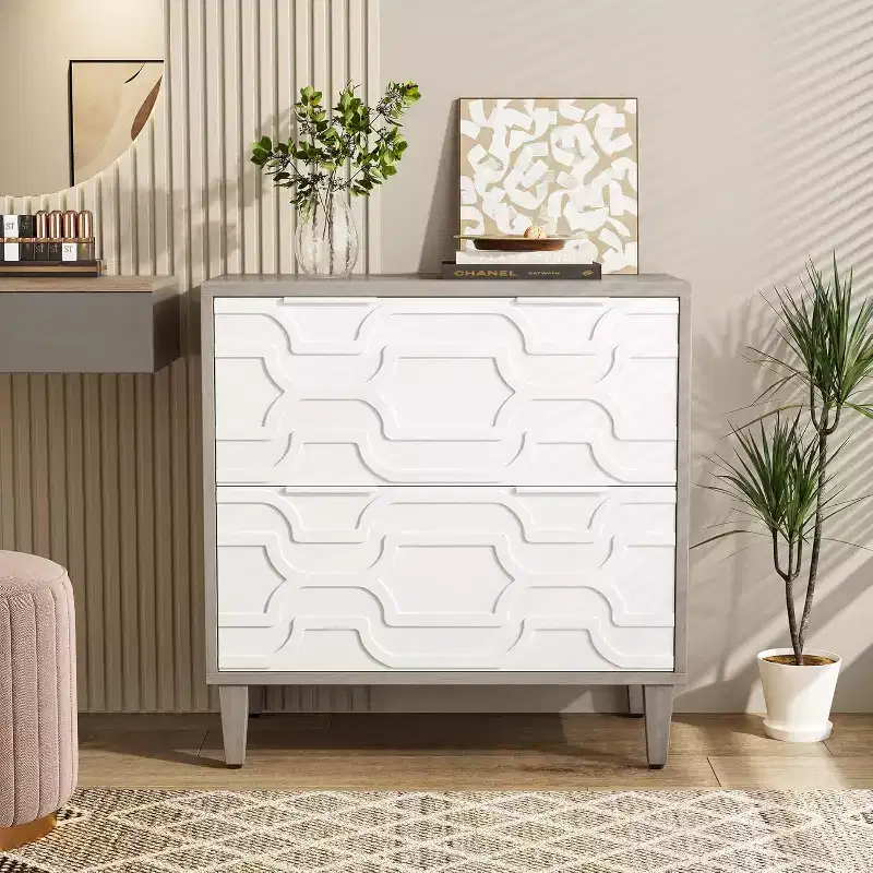 2 Drawer Lateral File Cabinet, Office Filing Cabinet