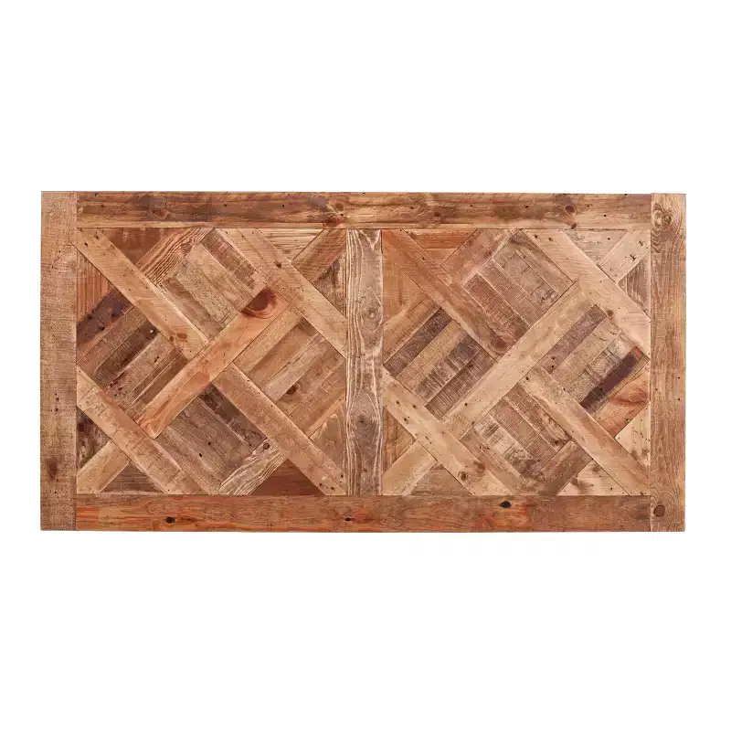 Lawrenny Reclaimed Wood Desk - Natural - SEI