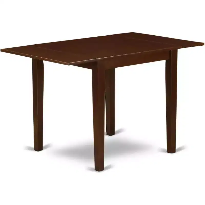 HomeStock Rectangular Table 30X48 With 2 Drop Leaves