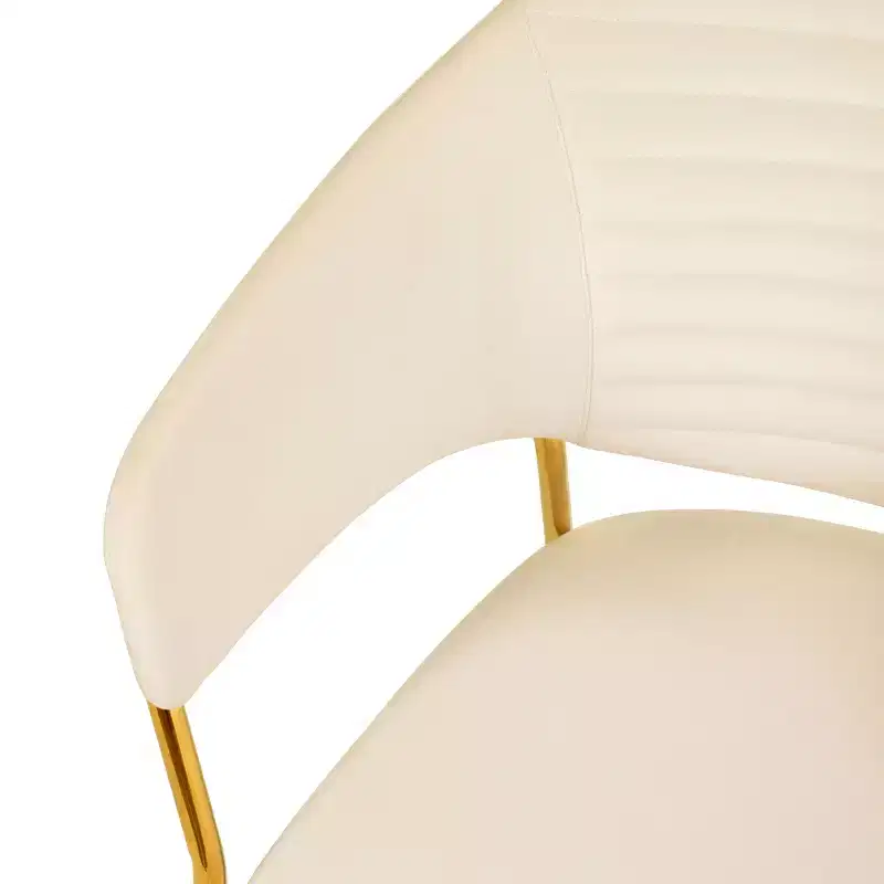Upholstered Dining Chair Set of 2 Velvet Camelback Stainless Steel Legs 330 lbs