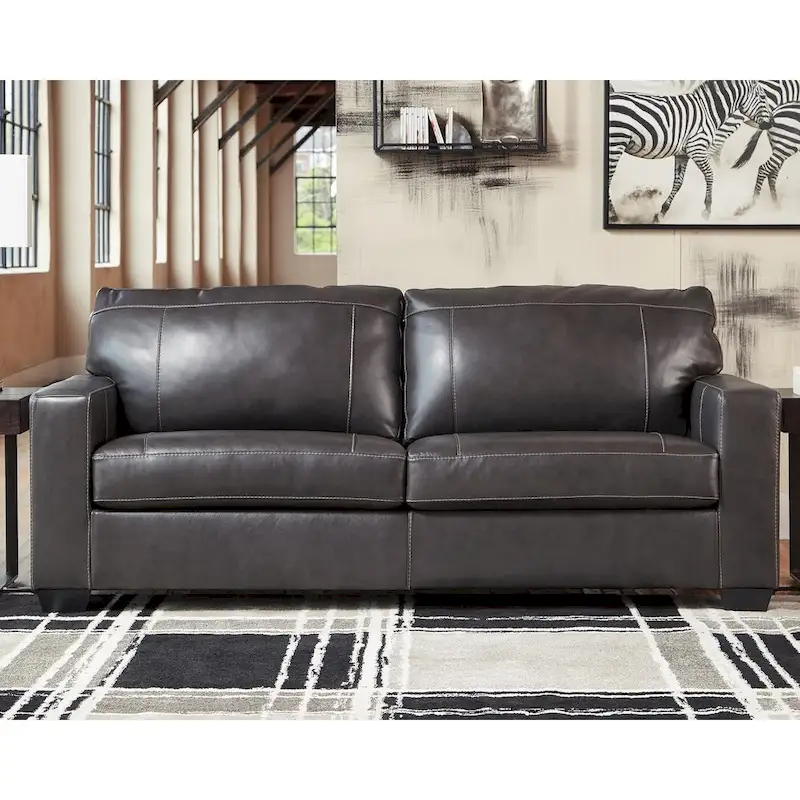 genuine leather sofa