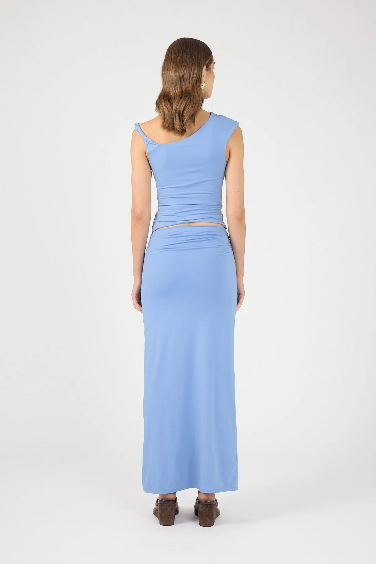 Maxi Skirt Periwinkle Blue