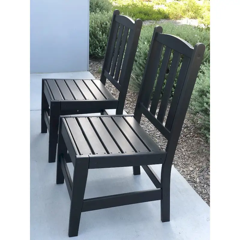 LuXeo Tuscany HDPE Swivel Dining 6-Piece Set