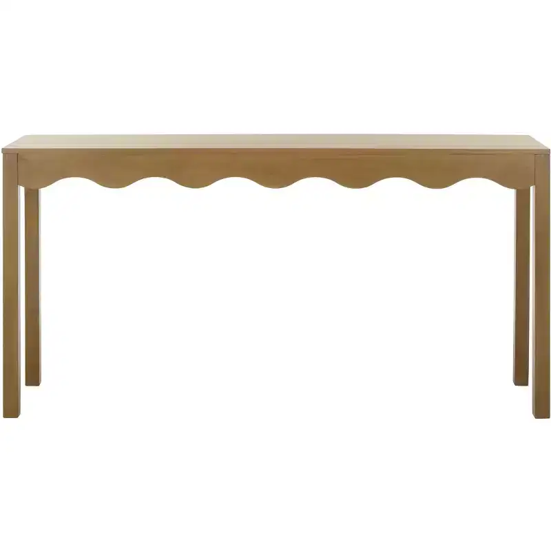 Wavy Modern Console Table for Entryway or Living Room