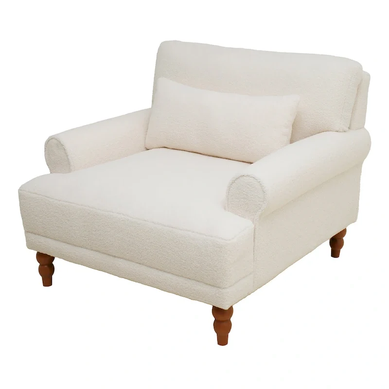 Naci Modern Fabric Accent Chair by Christopher Knight Home