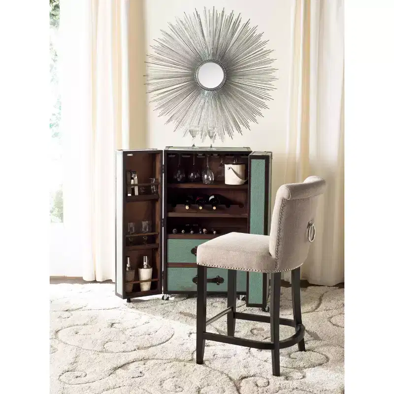 Addo Ring Counter Stool - HUD8241 - Safavieh