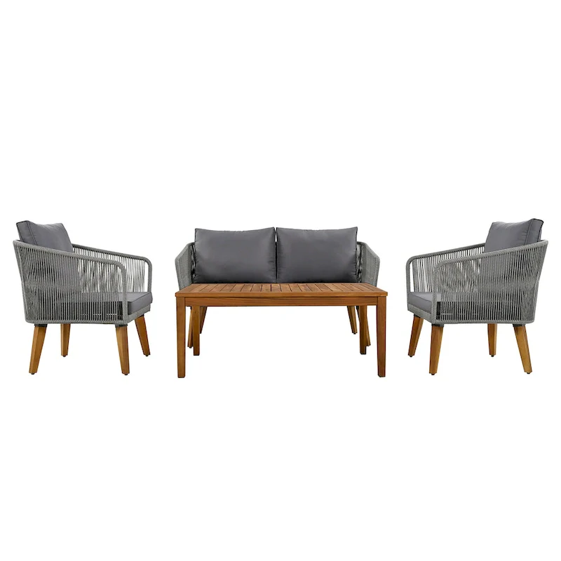 ZZ 4-Piece Patio Conversation Set