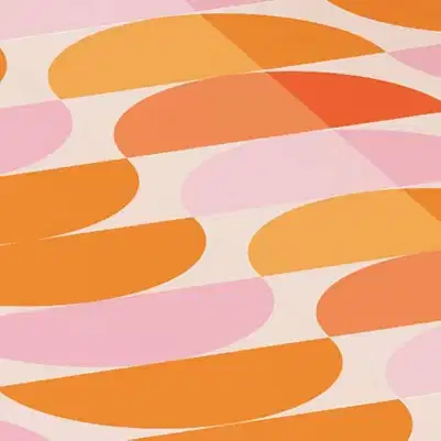ThirtyOne Illustrations Tangerine Side Table - Deny Designs