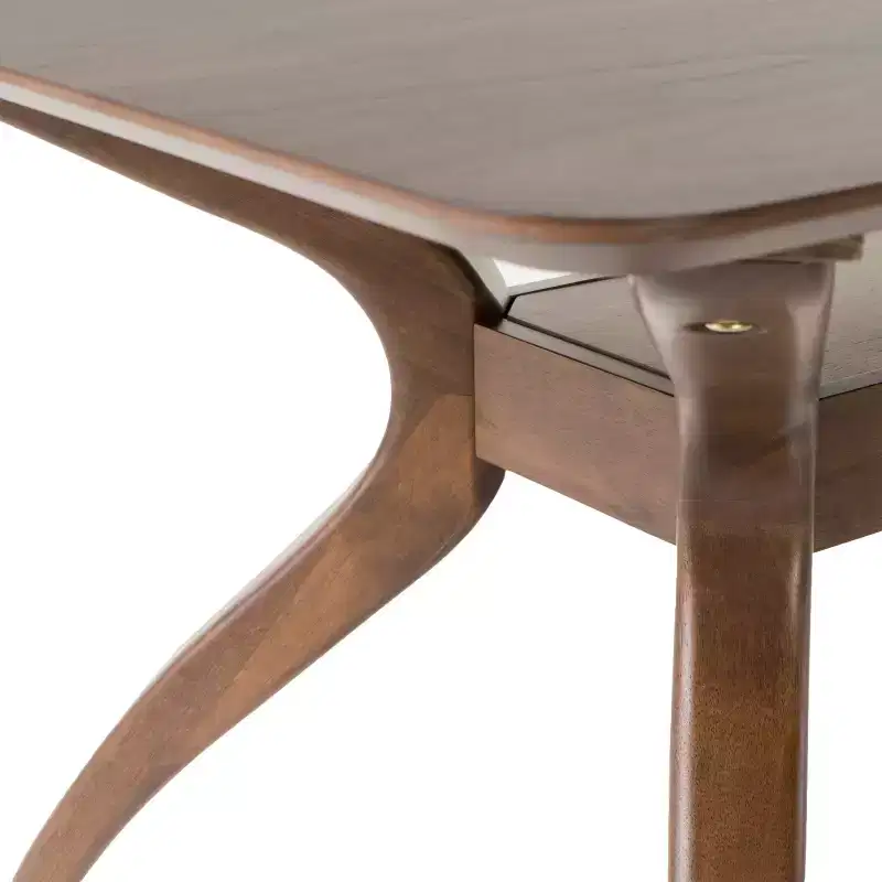 Christopher Knight Home Fausett Mid Century Modern Fabric Upholstered Wood 5 Piece Dining Set