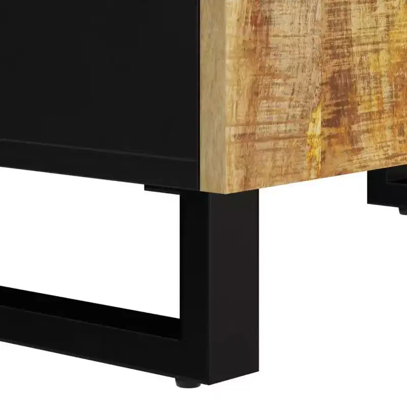 Sink Cabinet Natural wood Solid mango wood Medium Sink Cabinet