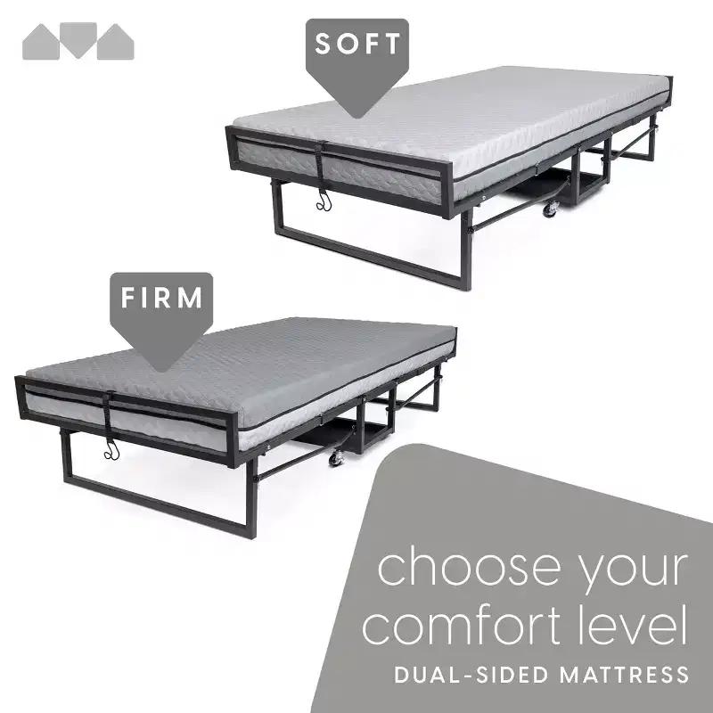 Deluxe Presidential Folding Bed with Mattress