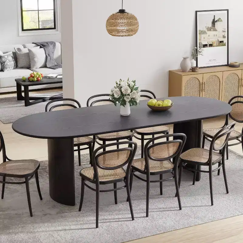 Dovelina Dining Table Modern Wood Kitchen Table Dining Room Table