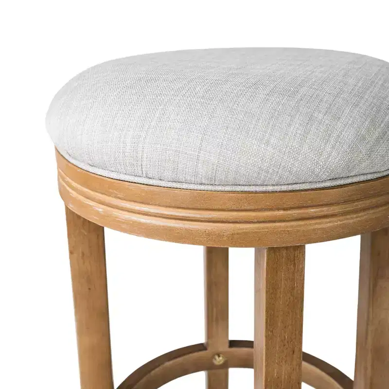 Maven Lane Eva Kitchen Bar Stool with Fabric Upholstery 31