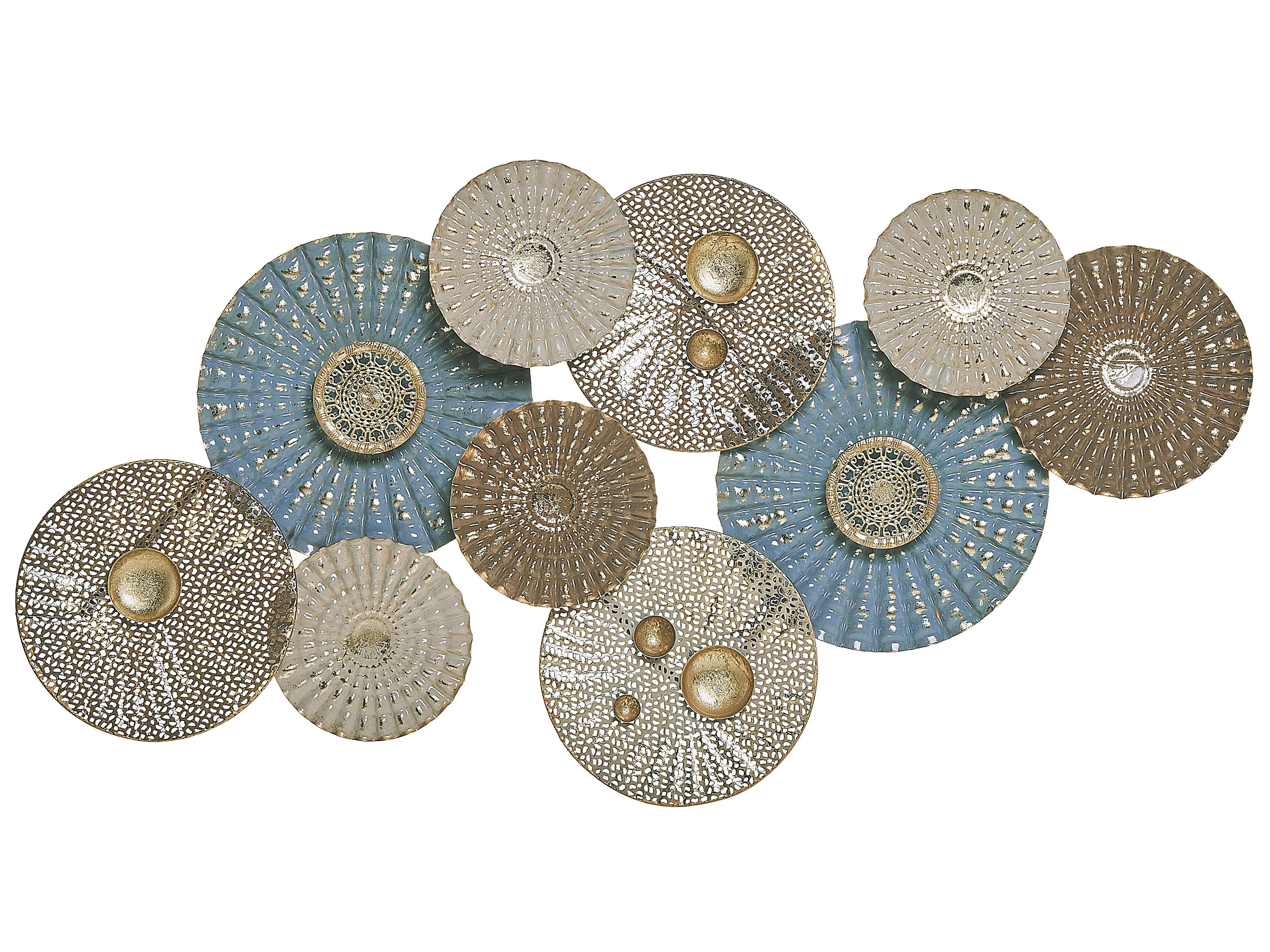 Decorazione da parete Metallo 48 cm Blu
