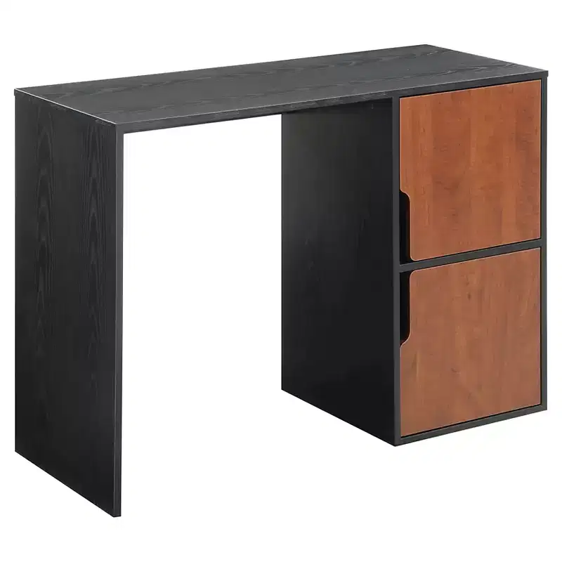 Designs2Go Student Desk with Storage Cabinets - Breighton Home