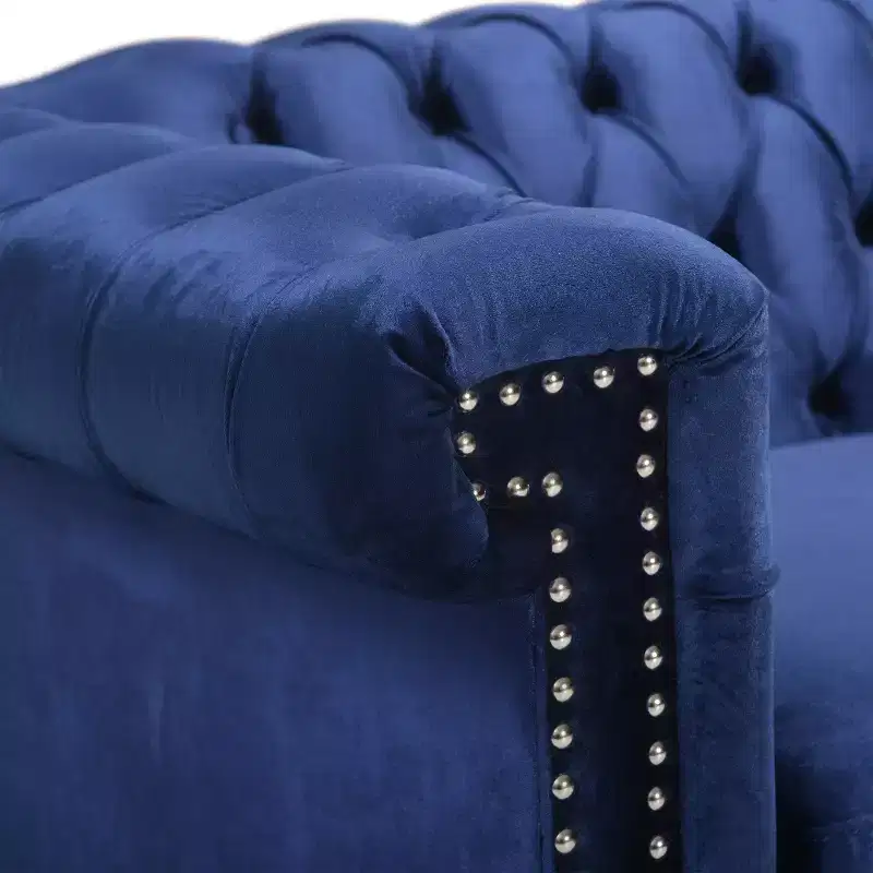 Christopher Knight Home Parkhurst 3 Seater Sofa with Nailhead Trim