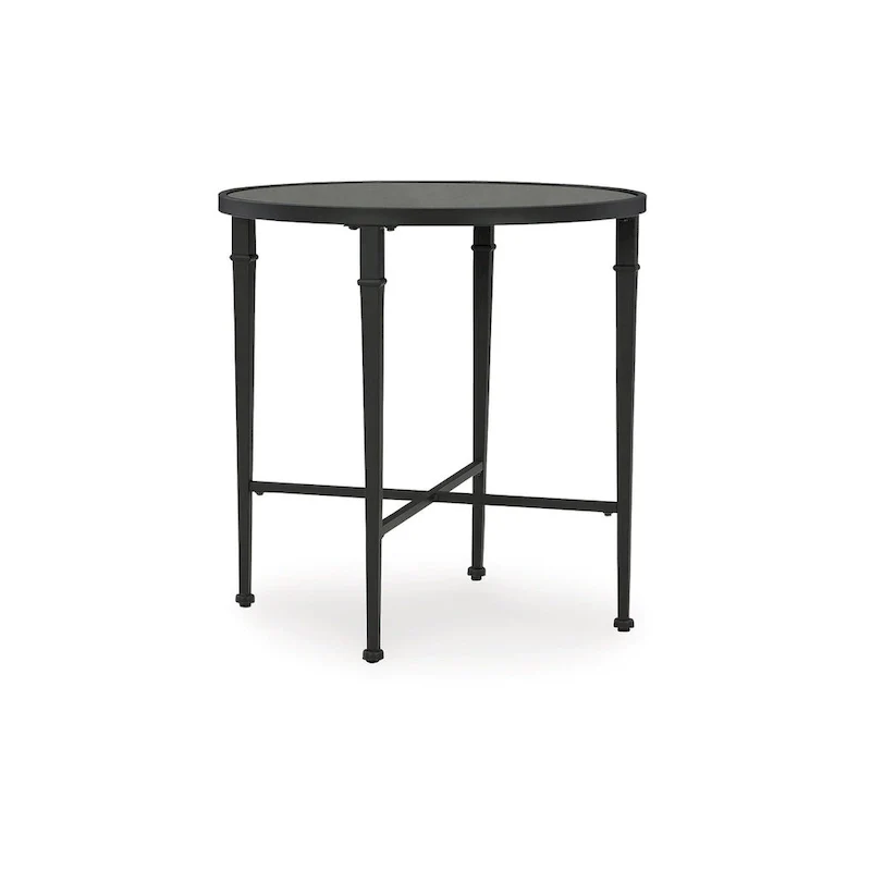 Black Accent Table - 26W x 26D x 26H
