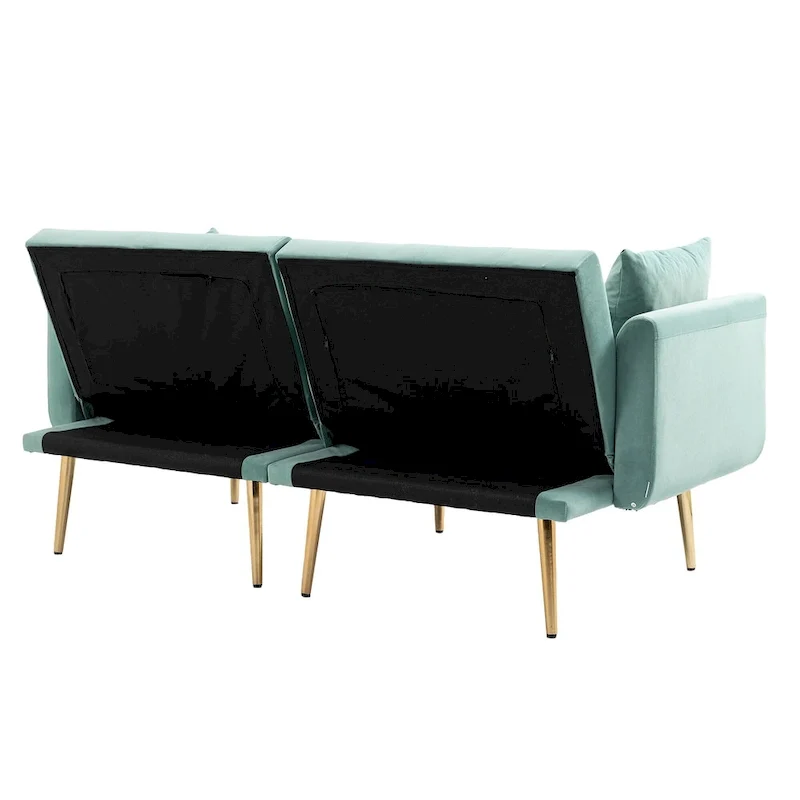 Modular Accent Sofa with Metal Feet - 30.31 x 30.71 x 65.36