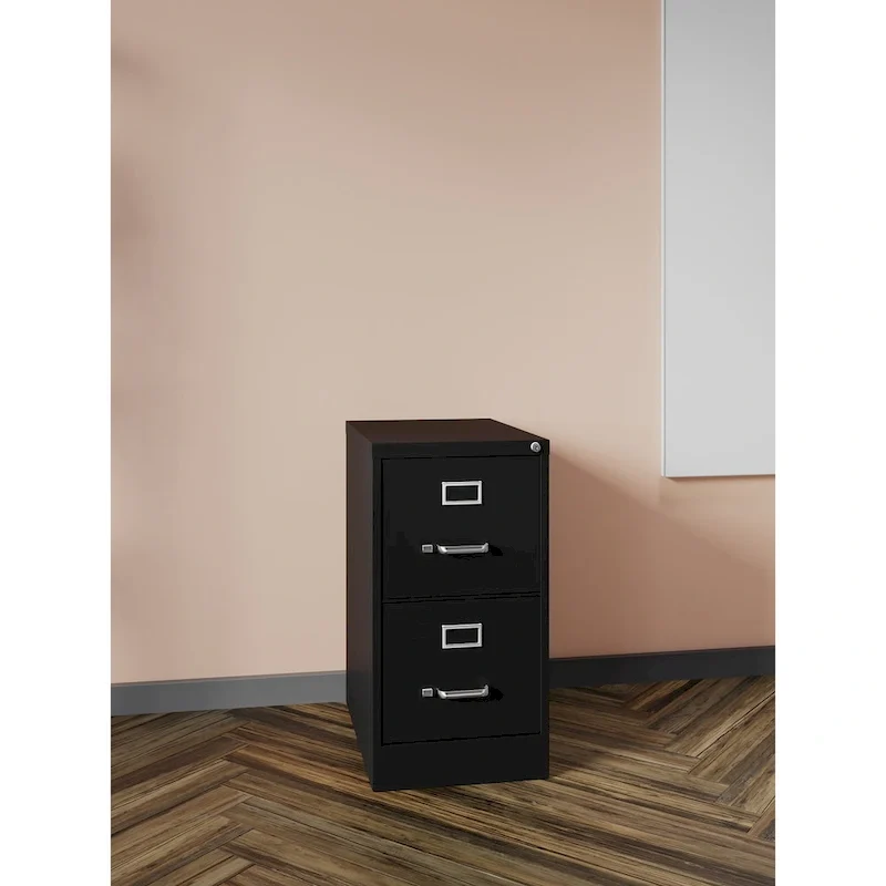 25-inch Deep 2-drawer Letter-size Vertical File Cabinet