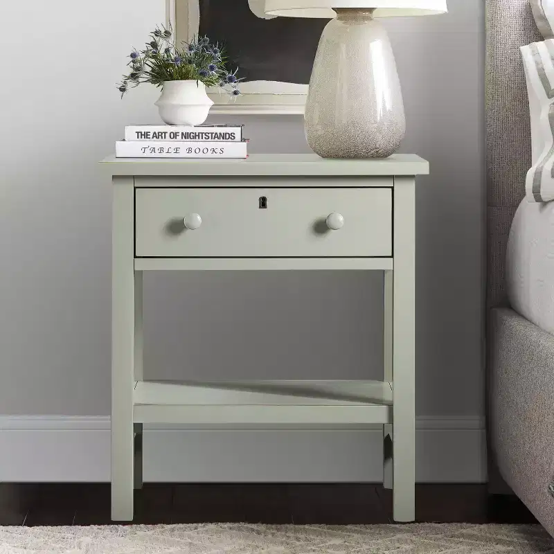 1 Drawer Storage Nightstand