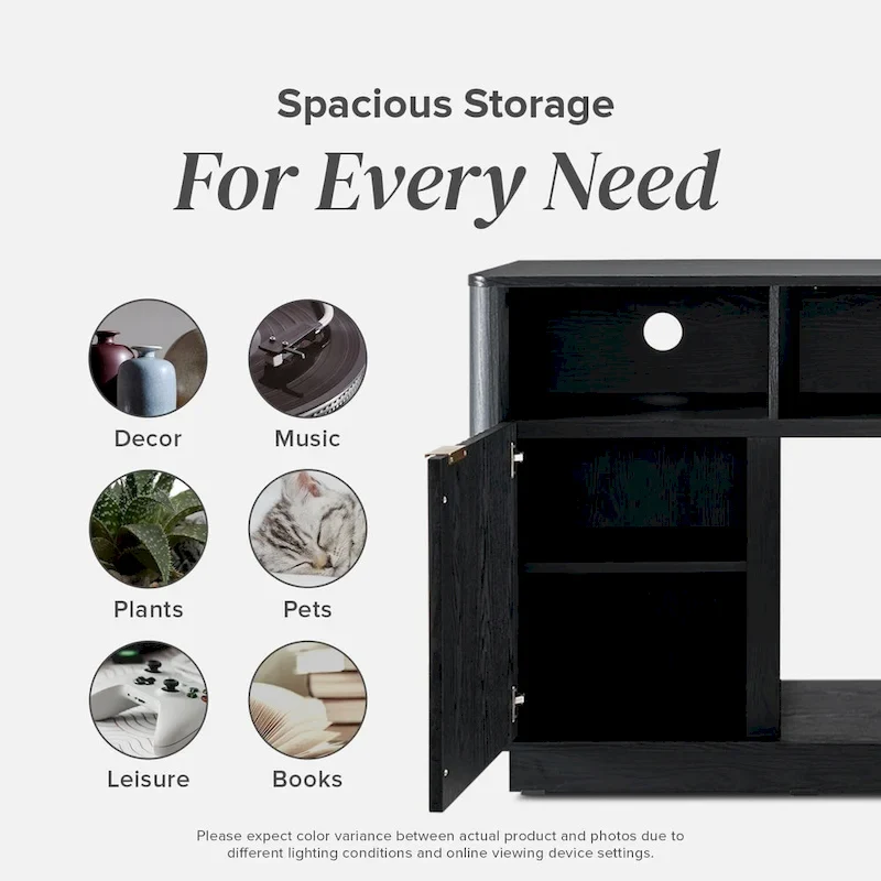 Mopio Brooklyn 59 Electric Fireplace TV Stand
