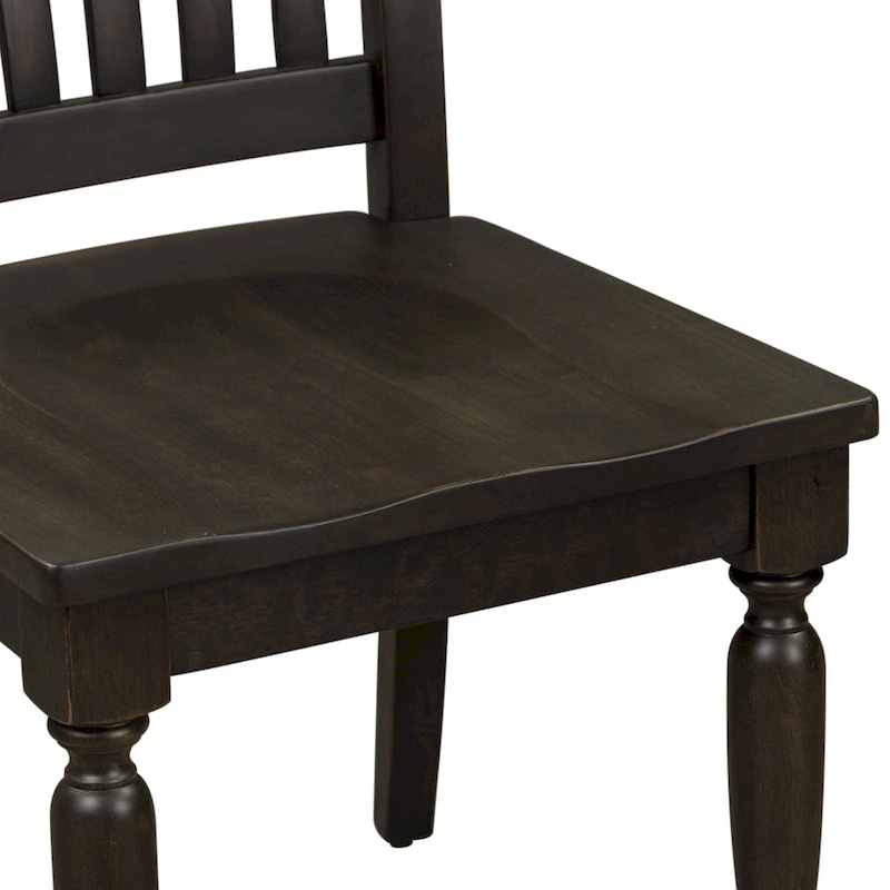 Harvest Home Chalkboard 7 Piece Trestle Table Set