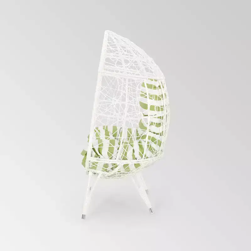 Gianni Wicker Teardrop Chair - Christopher Knight Home