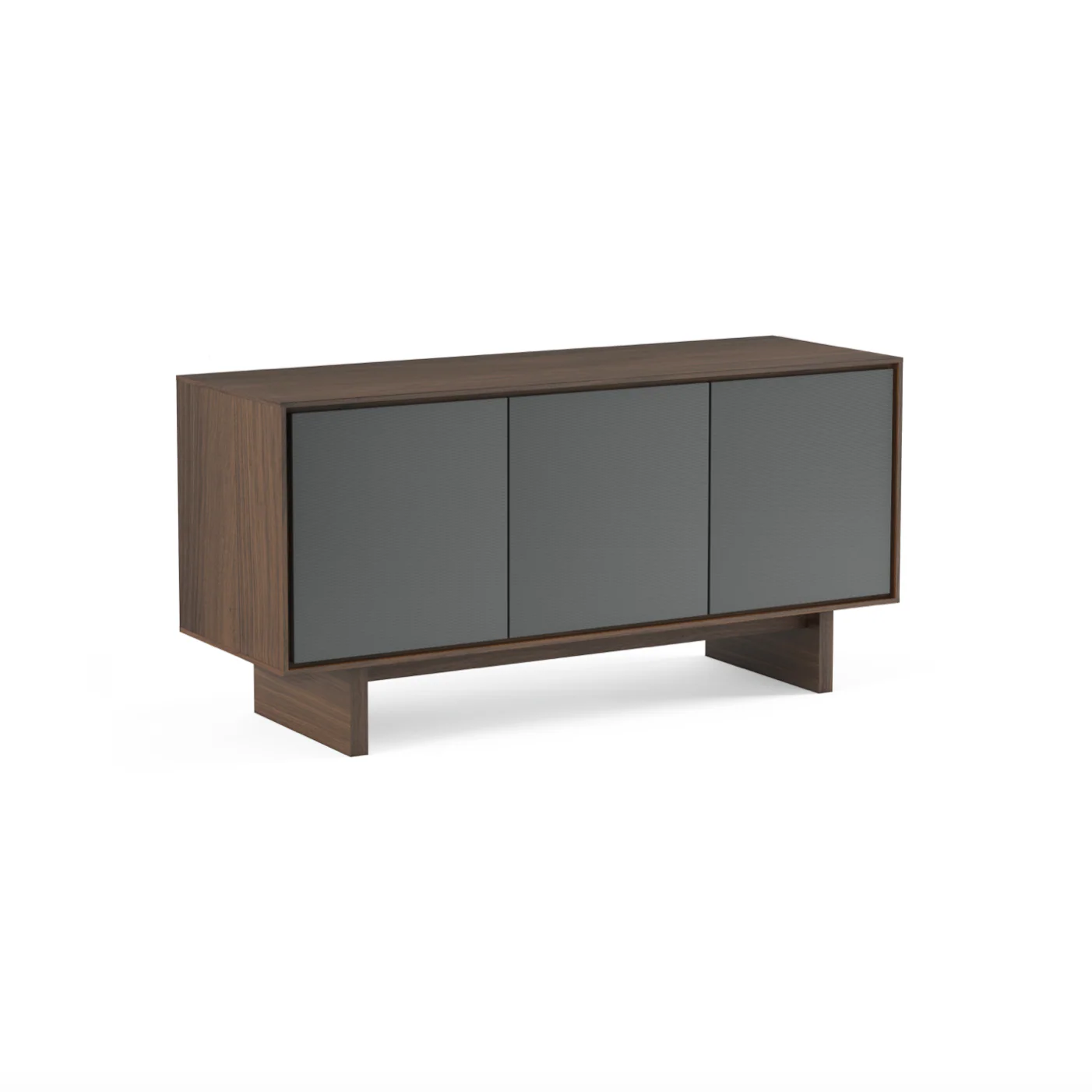 Toasted Walnut Entertainment Cabinet for Living Room