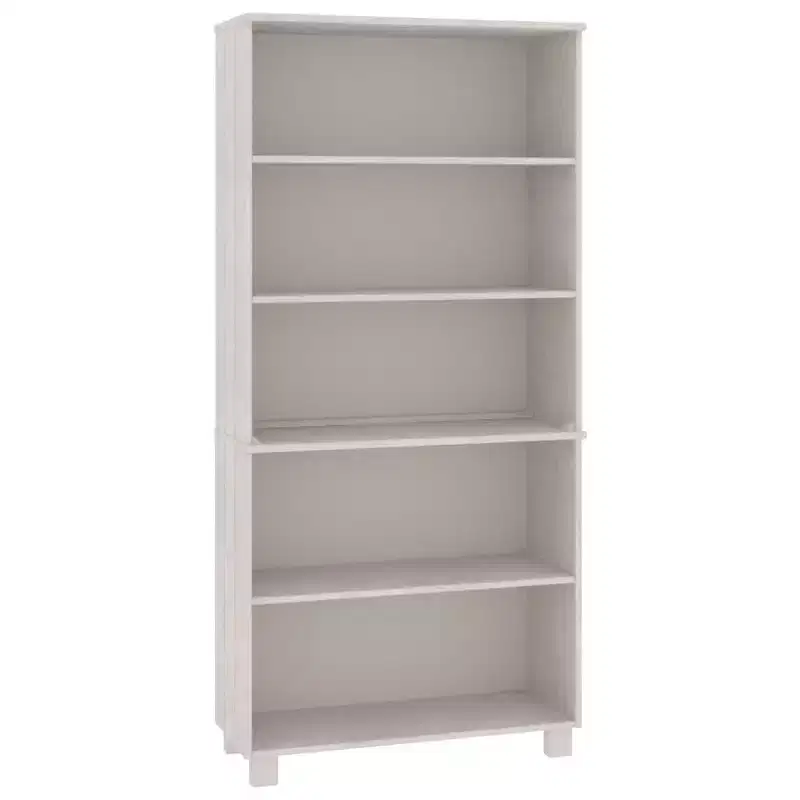vidaXL Highboard Set of 2 Solid pine wood, MDF Large Highboard