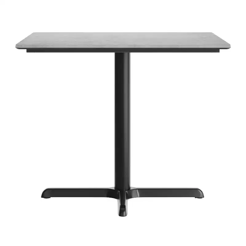 Flash Furniture Acadia Tabletop with TopGuard HPL Technology and Table Height X-Base
