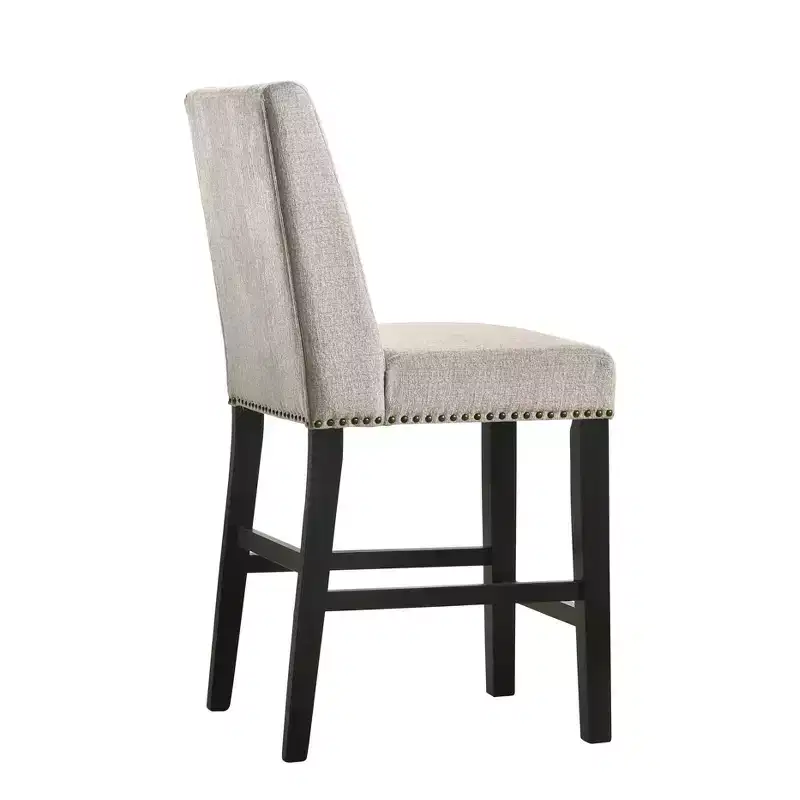 Carolina Living Set of 2 24 Laurant Upholstered Counter Height Barstools