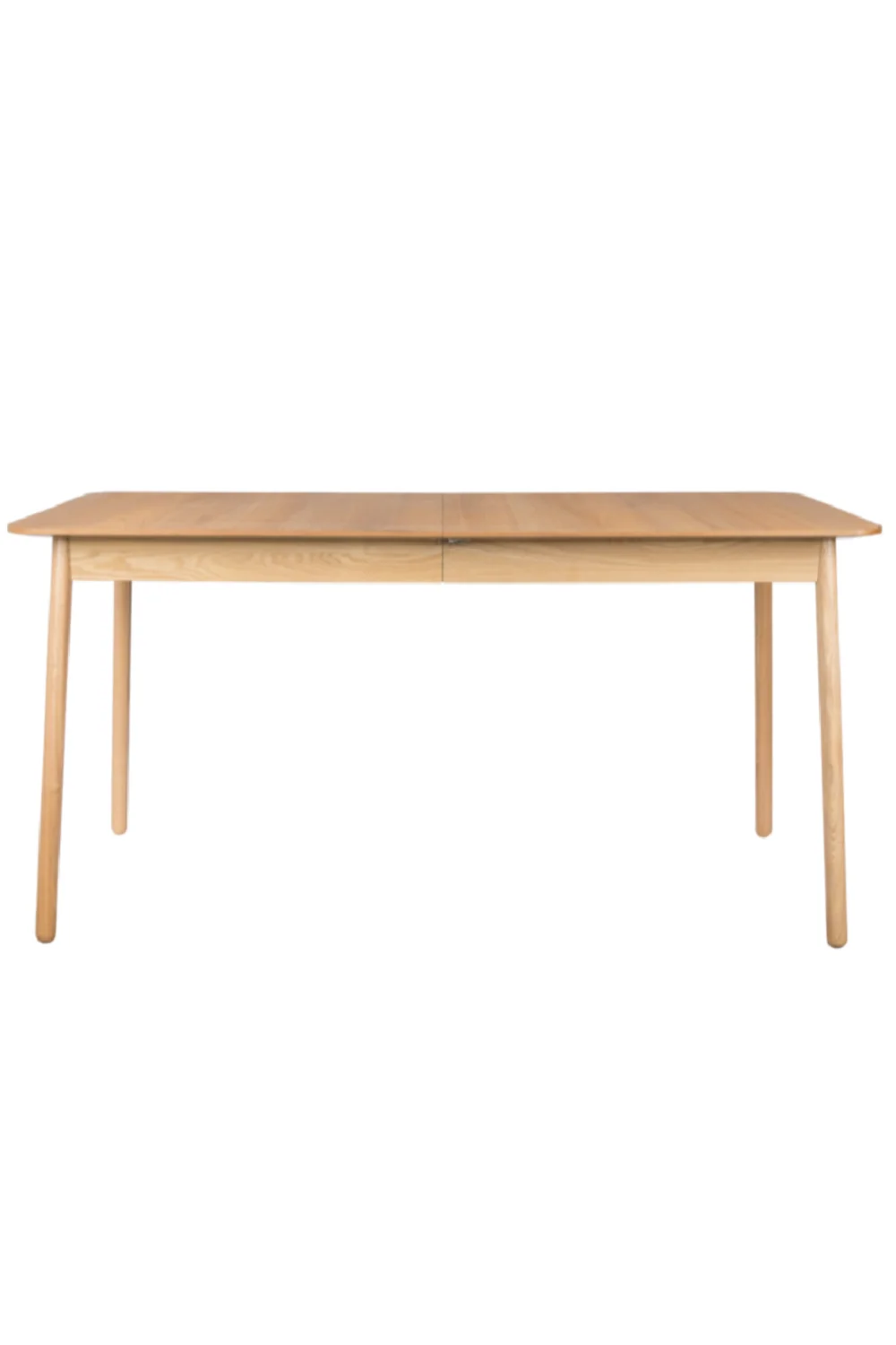 Extendable Natural Wood Dining Table (L)