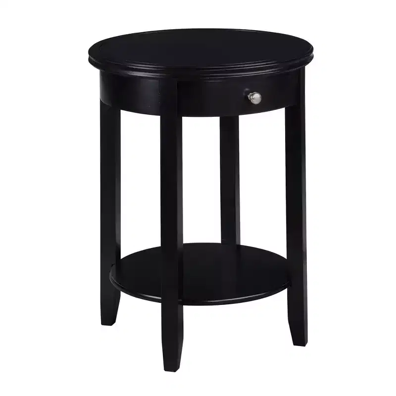 American Heritage Baldwin 1 Drawer End Table with Shelf - Breighton Home