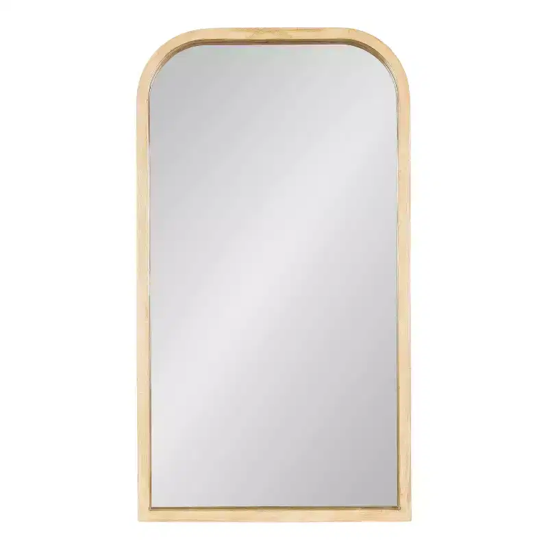 Wood Framed Arch Mirror
