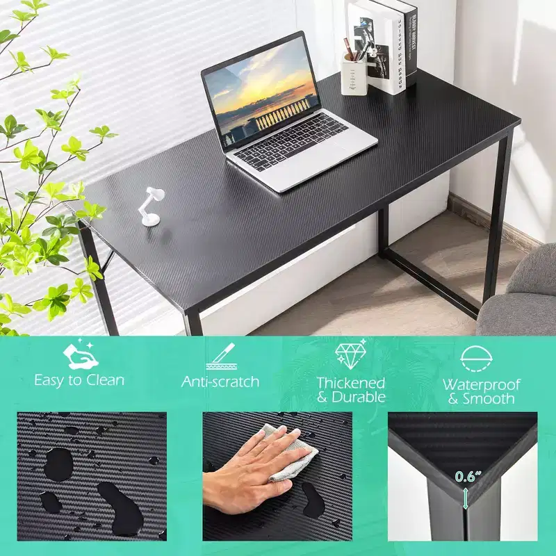 Costway Computer Desk Writing Workstation Study Laptop Table Home Office
