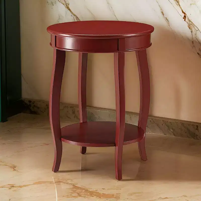 Side Table, Red