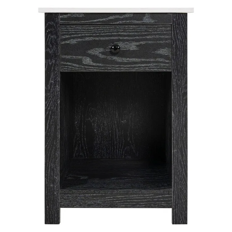 End Table with Drawer and Lower Shelf