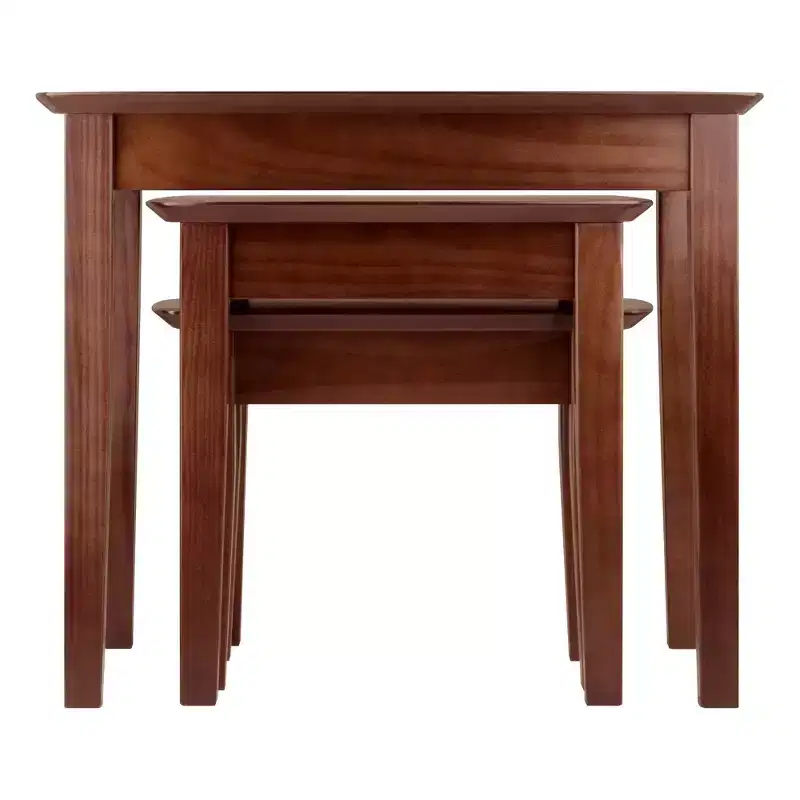 3pc Bradley Nesting Table Set - Antique Walnut - Winsome