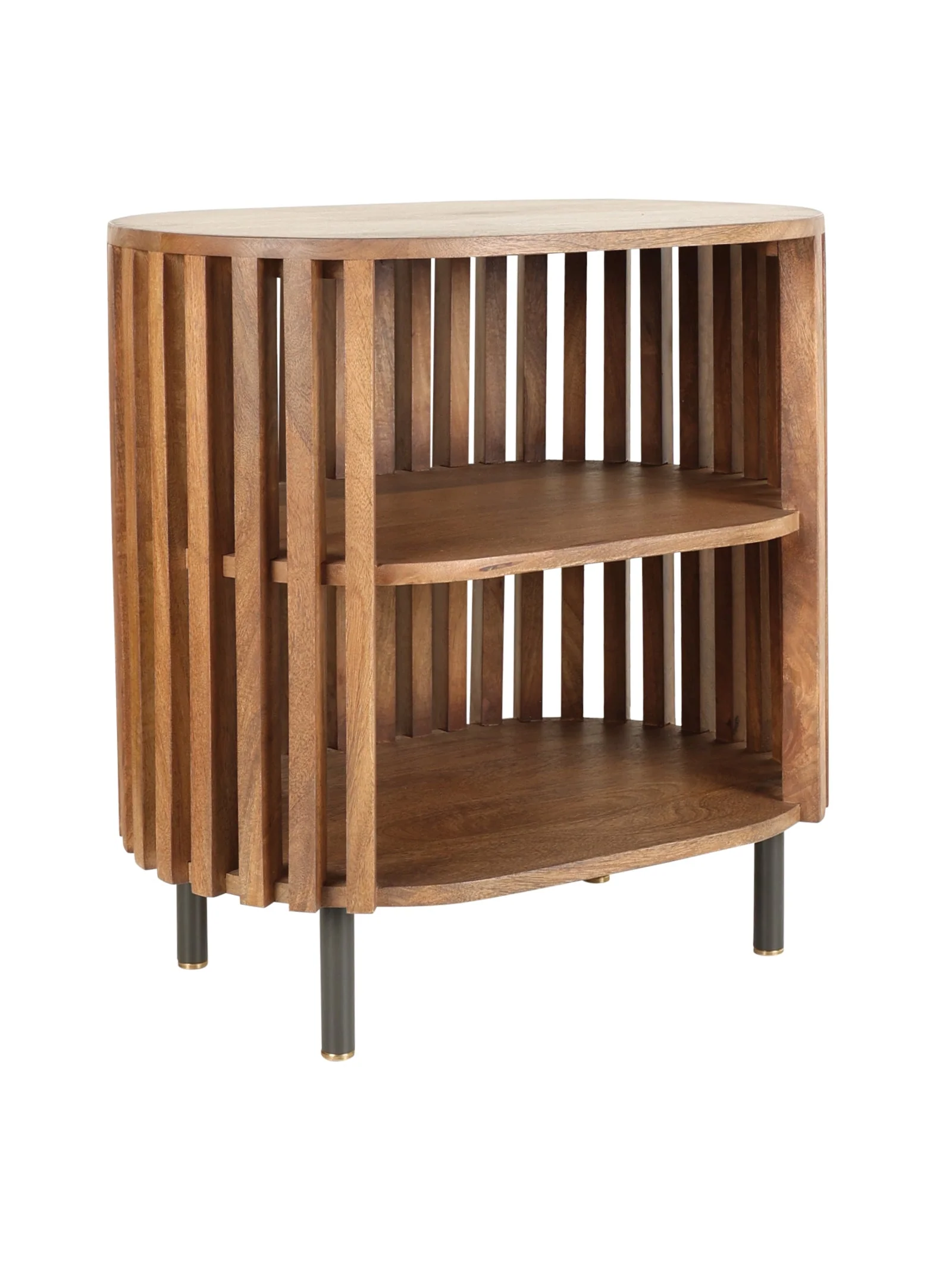 Wood Side Table for Living Room