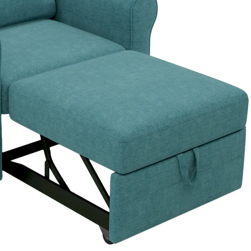 3-in-1 Convertible Sleeper Chair Bed