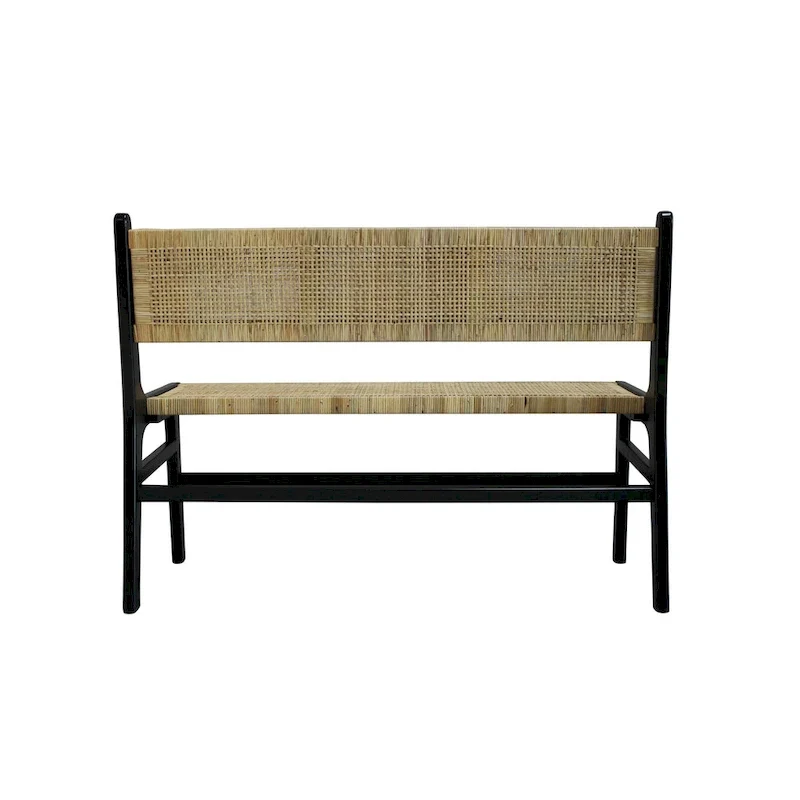 Carolina Living Leana Rattan Bench